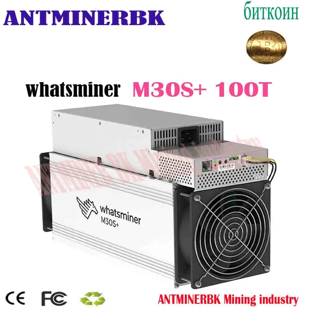 中古 BTC BCH マイナー WhatsMiner M30S 90T (PSU付き) Asic マイナー、M20S、M21S、Antminer S17+、T17、S9、Innosilicon T3+、B1Lより優れています