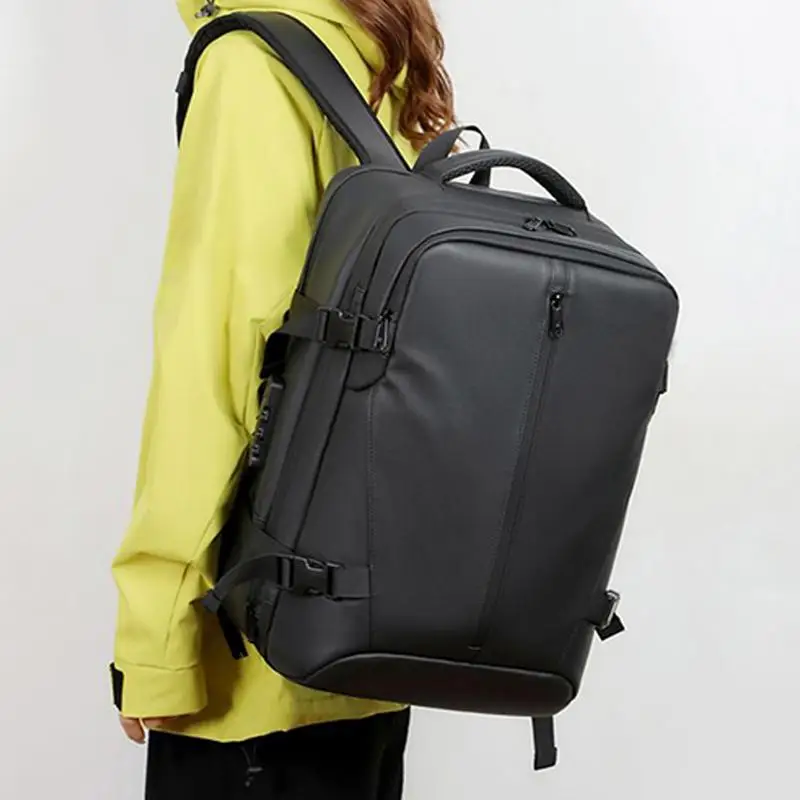 

Vacuum Travel Backpack Expandable Air Compression Daypack Large Water Proof Backpack For Daily Commute Business Trip Weekend