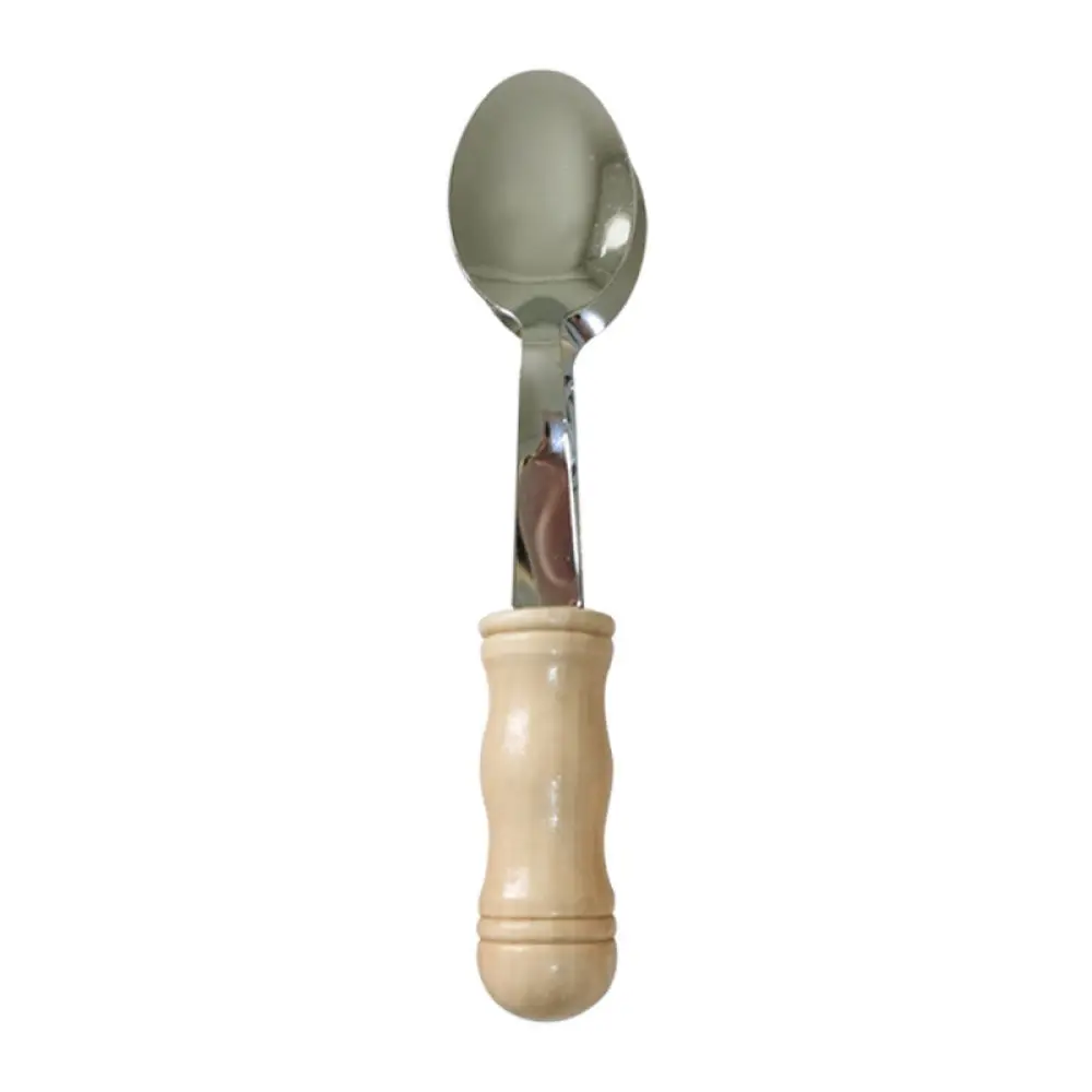 Wooden Rhythm Clapper Castanets Musical Percussion Instrument For Kids Hand Held Educational Toy Preschool Rhythm Aid