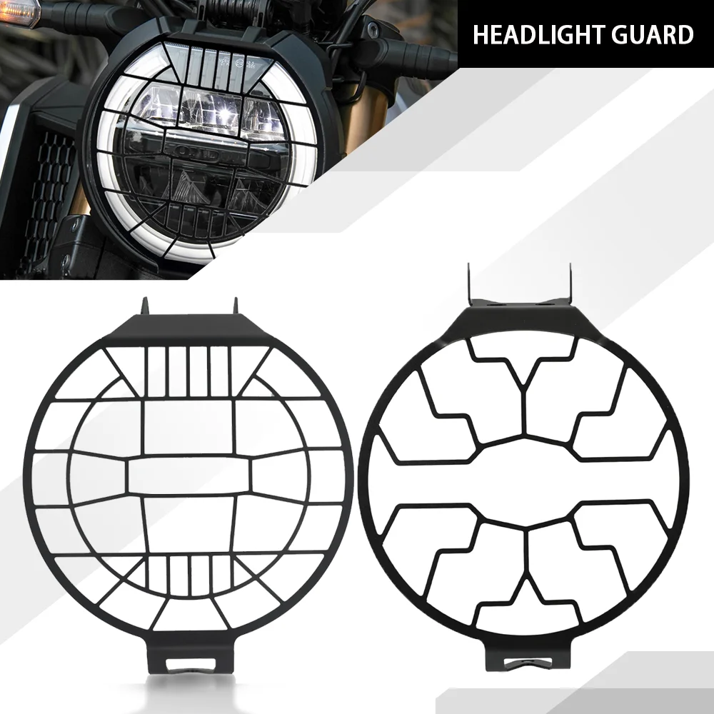 

Motorcycle Headlight Head Light Guard Protector Cover Protection Grill For HONDA CB650R CB 650 R 2018 2019 2020 2021 2022 2023