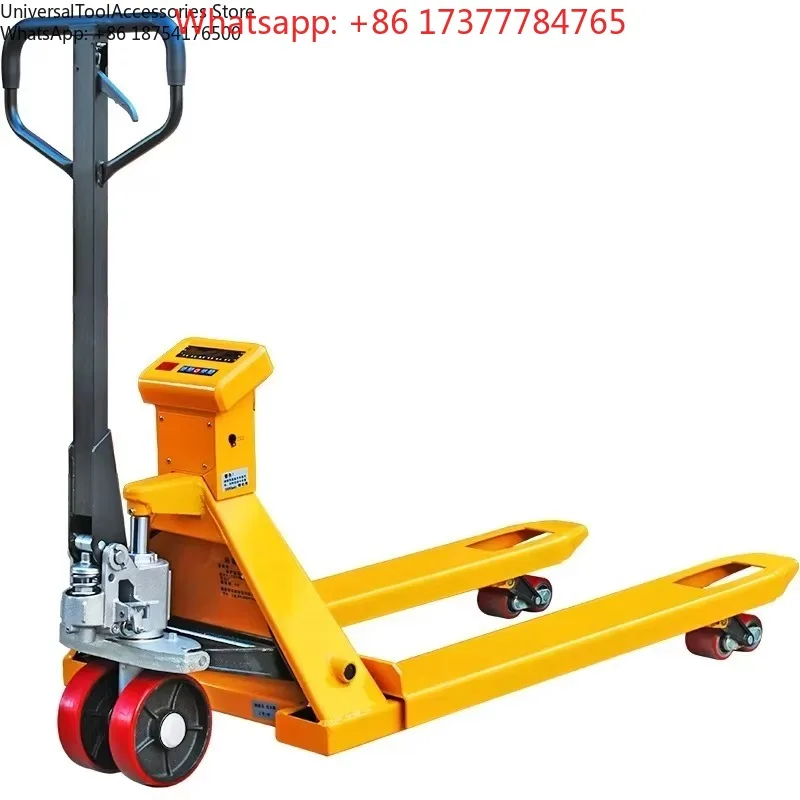 High-strength Reinforced 2.5-tonne Hand Pallet Truck with Integrated Weighing System