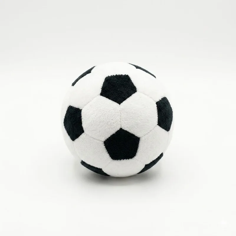 7cm 6 Colors Plush Football Dog Toy Soft Stuffed Soccer Ball For Interactive Play Durable Chew Ball For Indoor Cats Dogs view 5