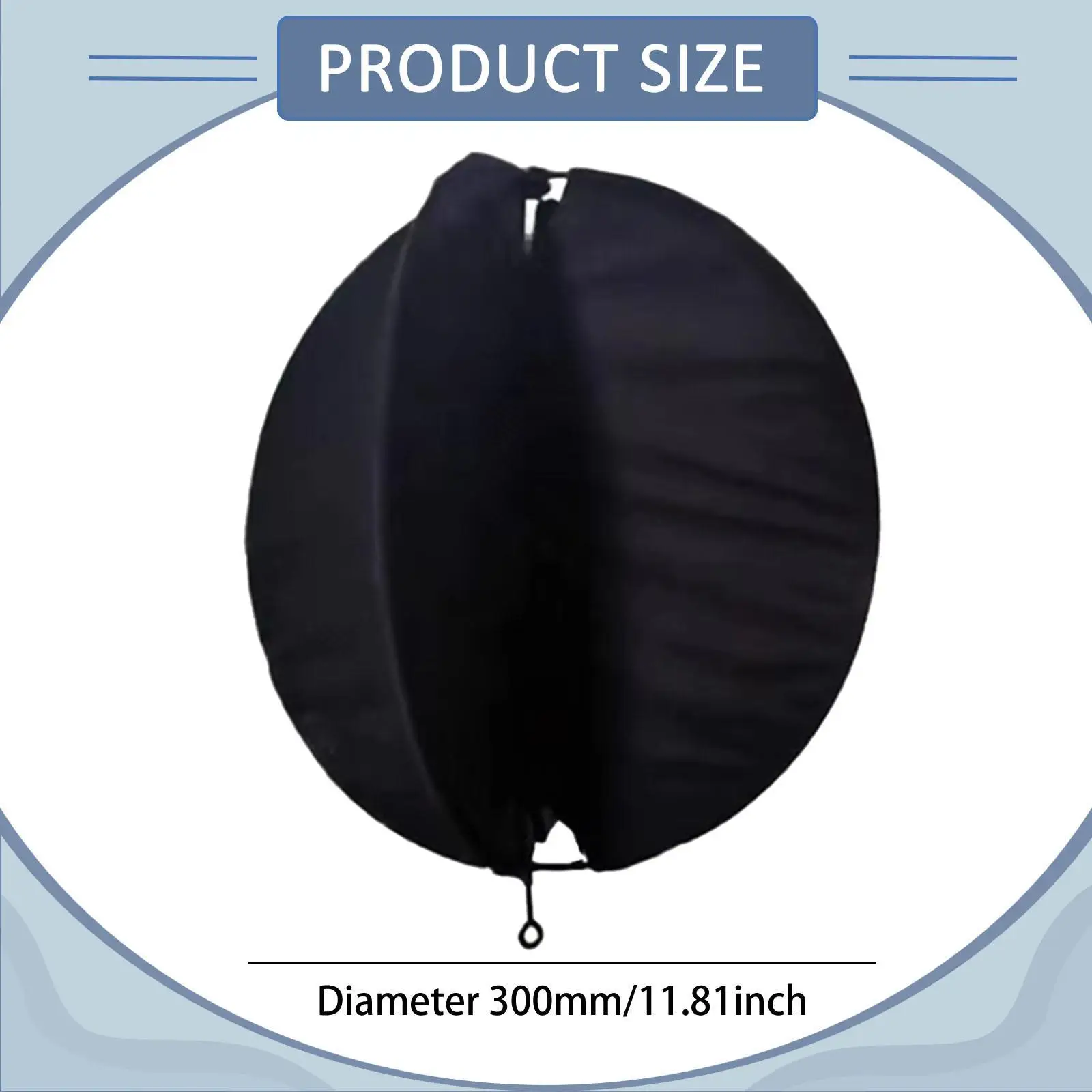 Anchor Ball for Anchor Trailer Daytime Visibility Single Round Ball Day Ball Heavy Duty for Shipyards Ports