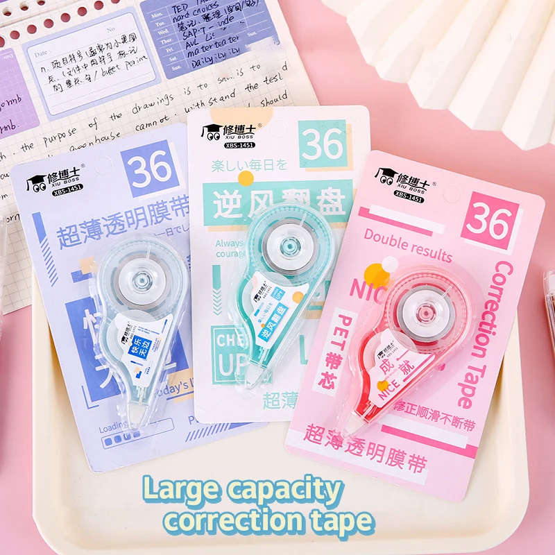 Macaron Color Mini Correction Tape For Scrapbooking Crafts Decoration Kawaii School Office Supplies Student Stationery Gifts