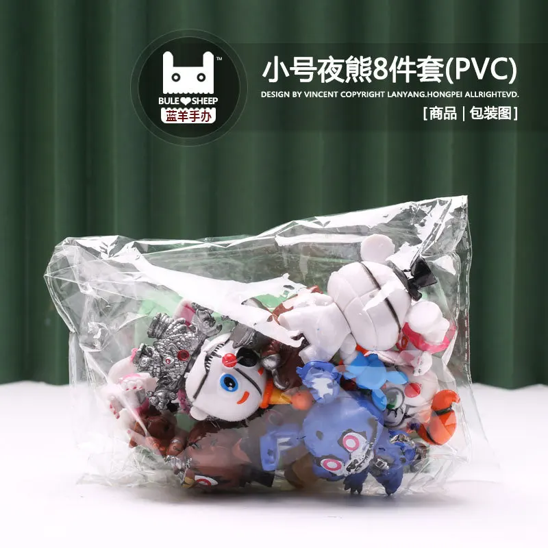 

8Pcs/Set Fnaf Figures Freddy Bonnie Foxy Fazbear Bear Action Figures PVC Model Toys for Children Christmas Gifts