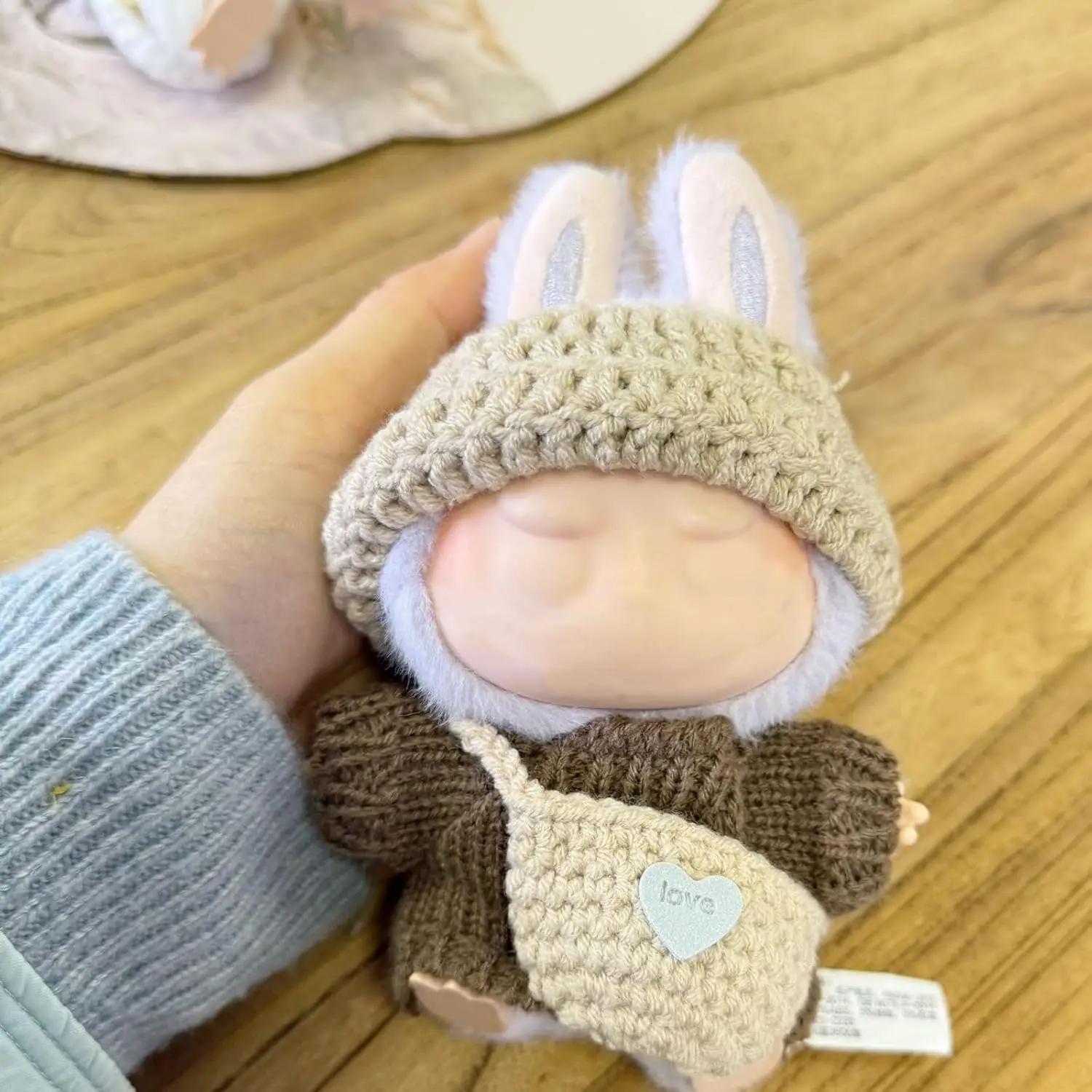 Clothes for Labubu(NO Doll), Fashion 17 Cm Lububu Dolls Clothes Accessories Suit, Cute Clothes for Labubu Dress Up Unique Style