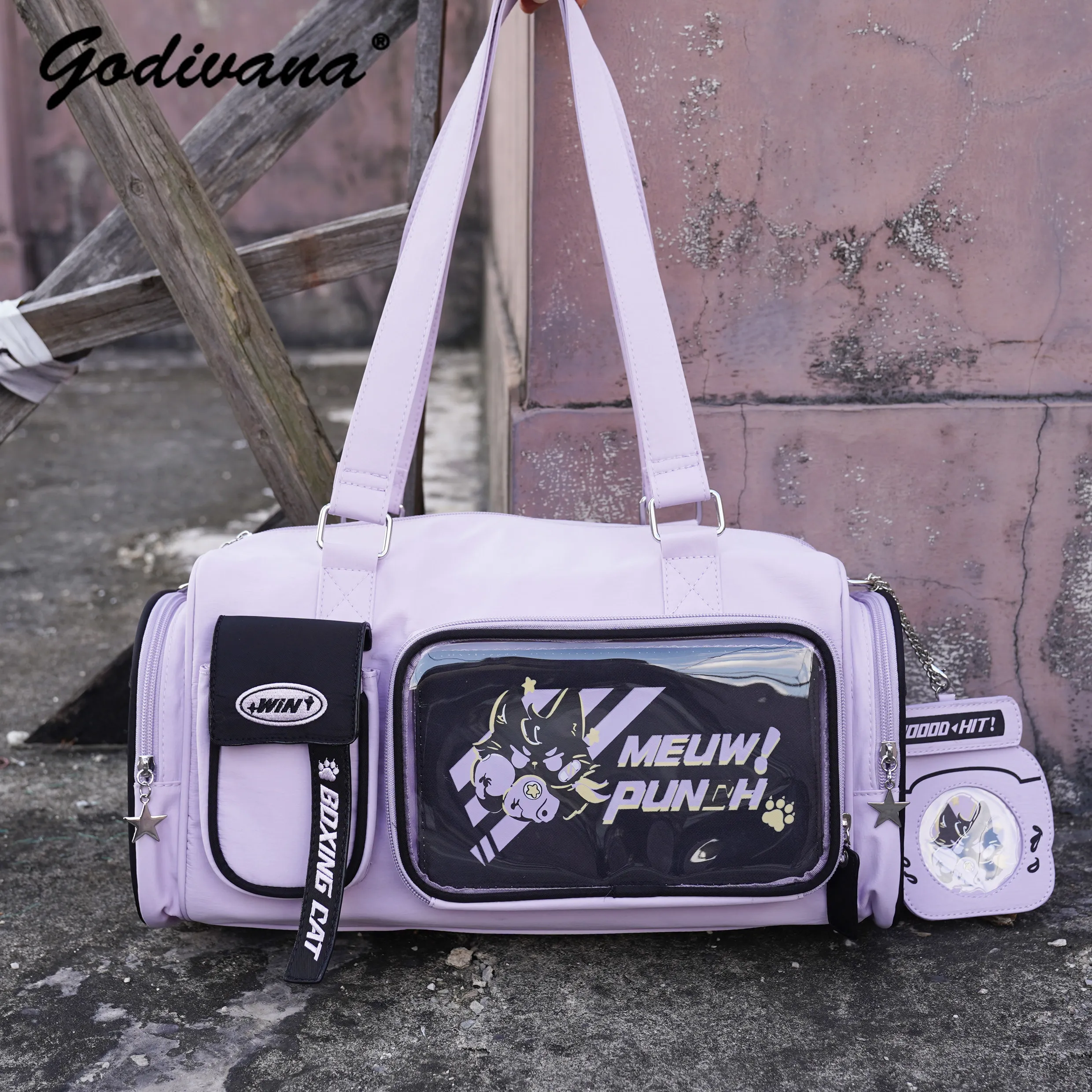 Original Large Capacity Crossbody Shoulder Bag Everyday Use Female Students Outdoor Travel Casual Portable Handbags