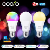 Ewelink E26 E27 Zigbee LED Bulbs Wifi Smart LED Lamp RGB+CW+WW 15W LED Light Bulb Works With Alexa Google Smartthings Yandex
