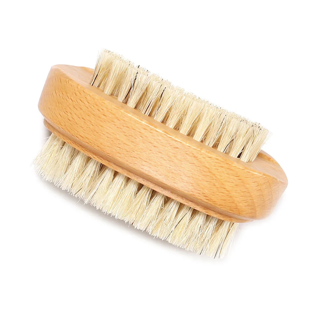 

Double Sided Nail Brush Fine Bristles For Cuticle Cleaning Under Fingernails Manicure Tool Nail Cleaning Brush