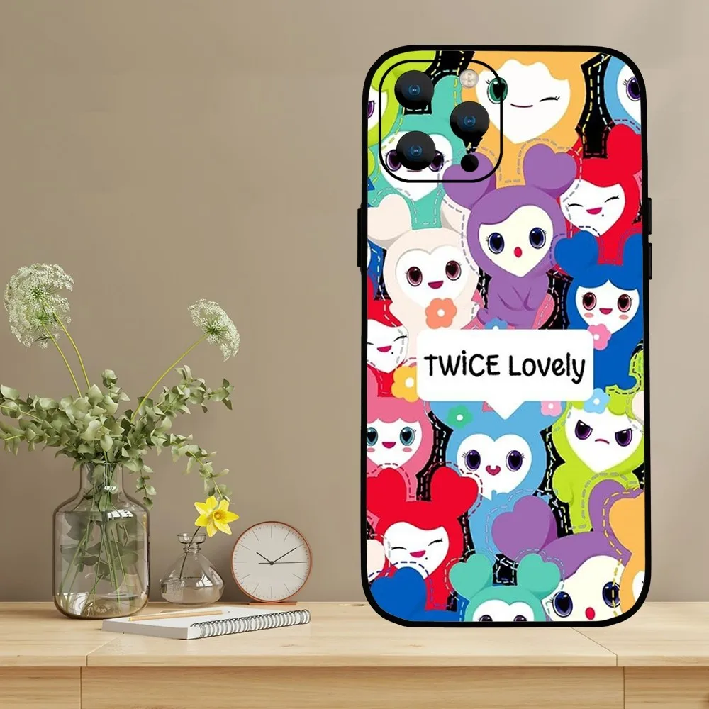 Laburi Twice-Lovelys  Phone Case For iPhone Mini 11 12 13 14 15 Pro XS Max X Plus SE XR Shell