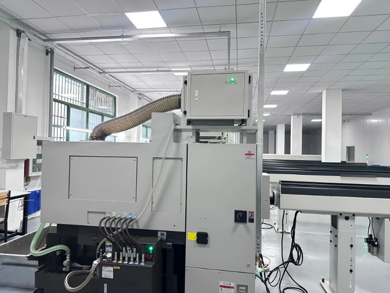 Lante 1500m3/h Air volume 180W Low noise, light vibration-free machine tool Electrostatic oil mist collector Purifier 1 year