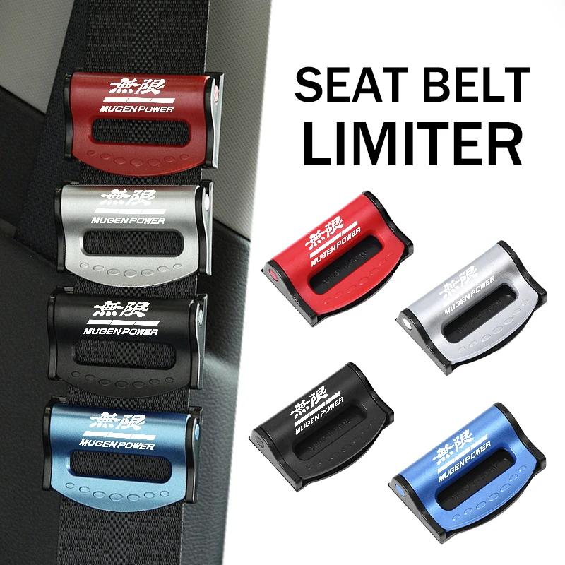 For Honda Car Seat Belt Clip Adjustable Buckle Seat Belt Fixed Limiter Accord Fit City Vezel Mugen Legend Si RR Insight CITY