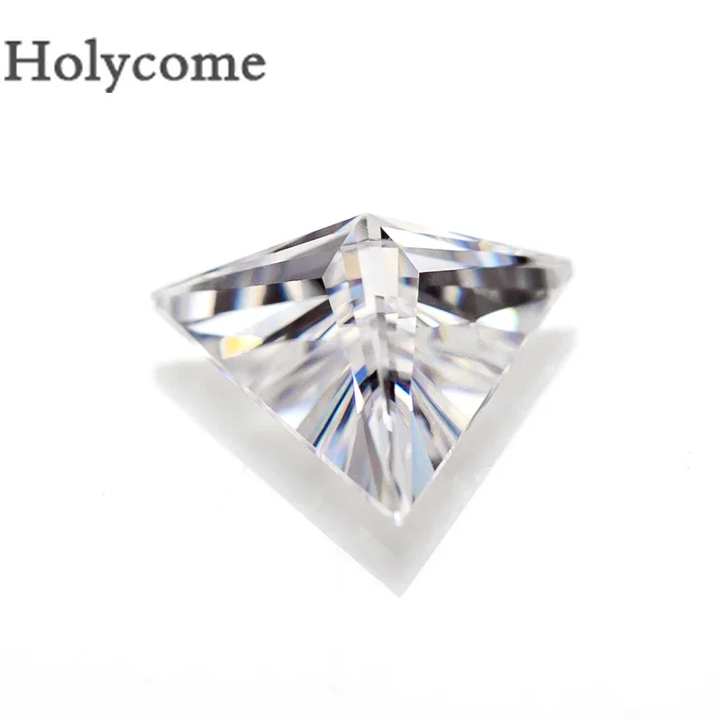 

6.5*6.5mmTriangle Cut Loose Moissanite with GRA Report D Color White VVS1 Clarity Sparkling Synthetic Gems for Jewelry Making