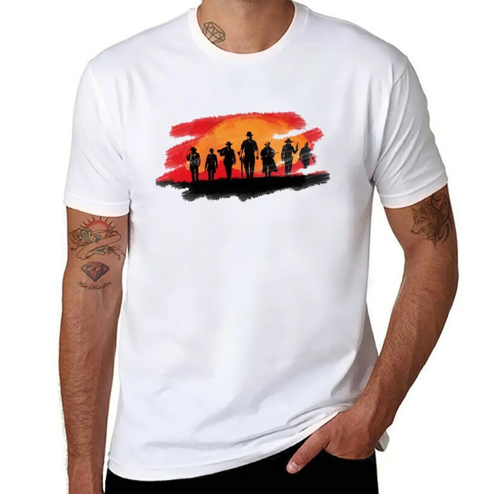 

RDR 2 T-Shirt t shirt man cotton t shirts for man cotton T-Shirt
