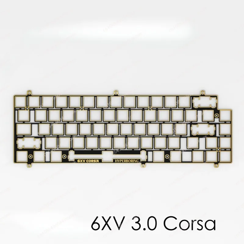 FOR-6XV 3.0 Corsa 65 Customized Mechanical Keyboard Accessories PC POM FR4 Positioning Plate