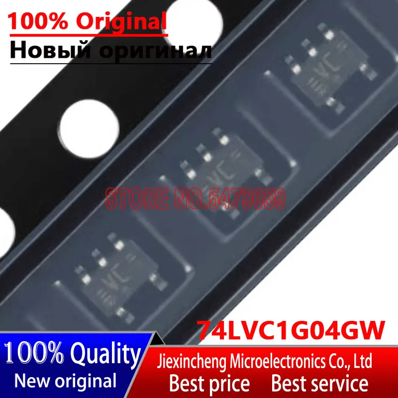 200 قطعة 74LVC1G04GW بمناسبة: VC 74LVC1G04 SOT-353 جديد وأصلي