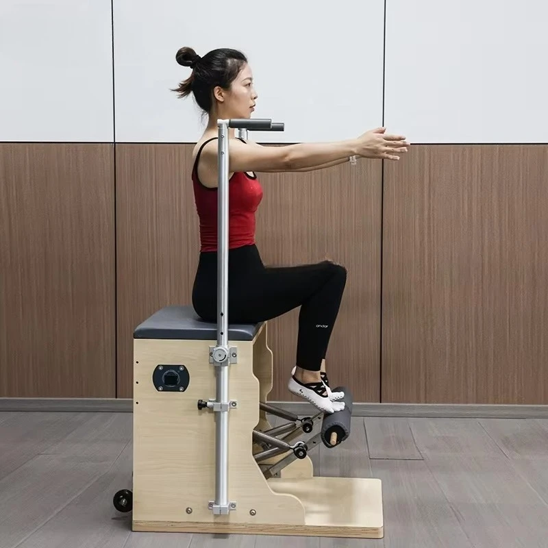 YTYIN Queenlife Luxury Combo Chair | F2 System, Durable Maple Wood & Portable for Yoga Studio & Body Application