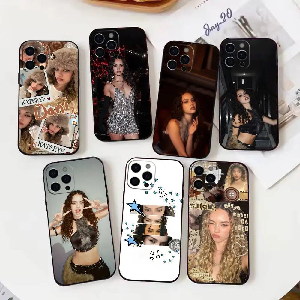 Чехол для телефона D-Daniela K-Katseye Gnarly Group для iPhone 17, 16, 15, 14, 13, 12 Max Plus, силиконовый черный чехол