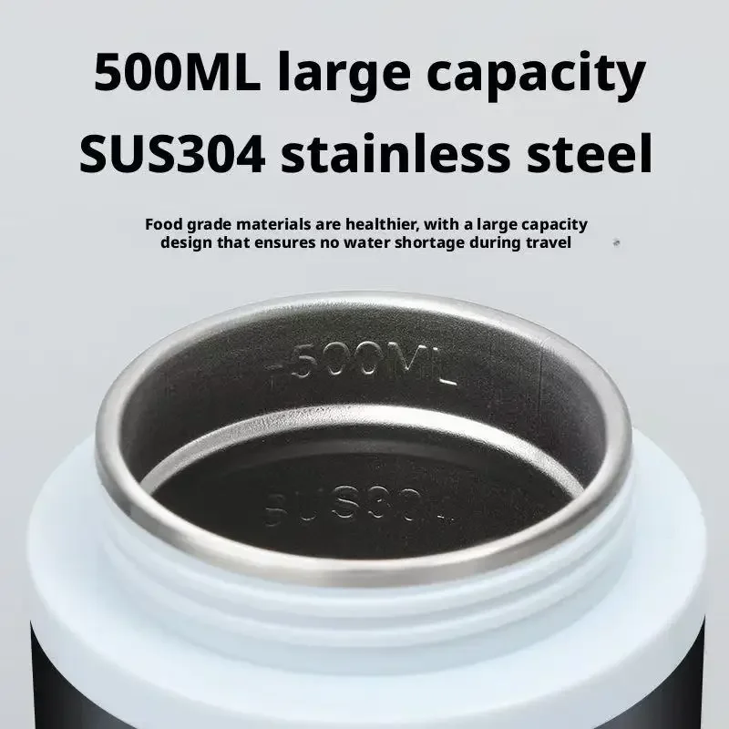 Car Heating Mug 12V/24V Universal Electric Kettle Constant Temperature Insulated Cup Current-Limitation Free Car Hot Water Cup