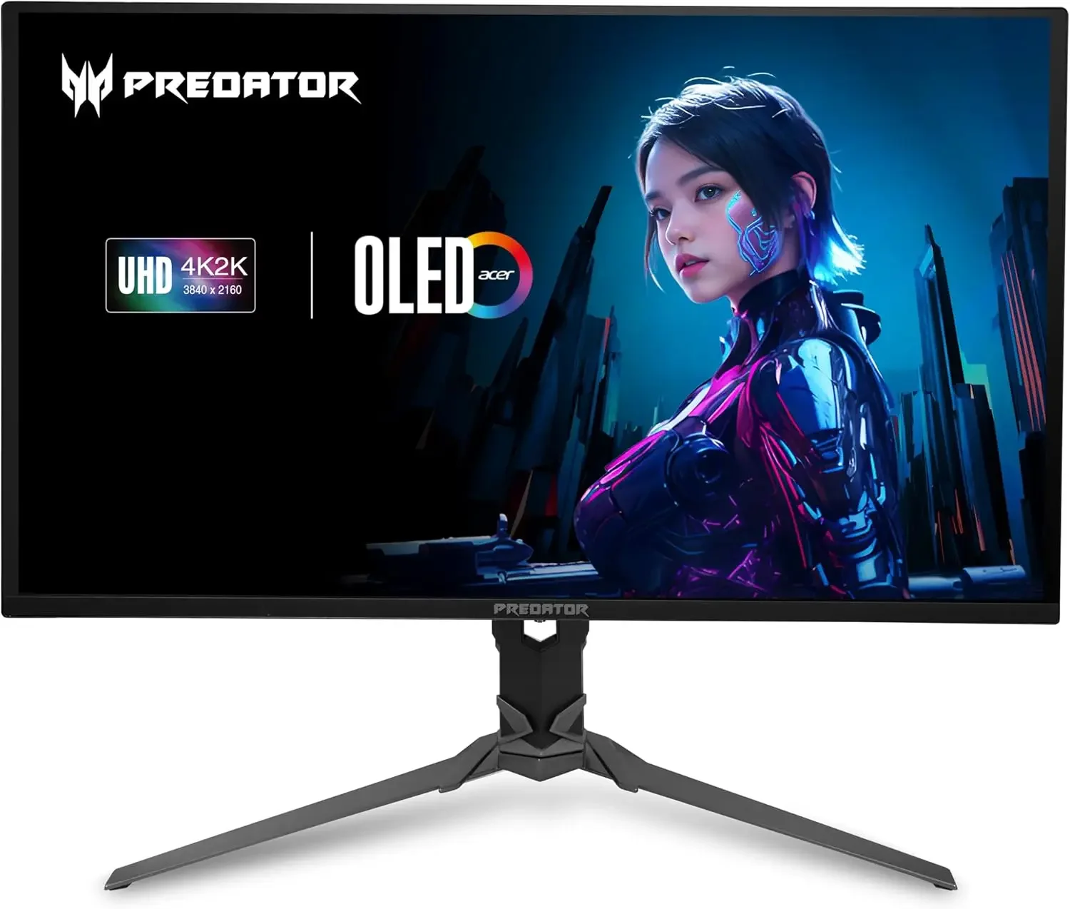 

Premium Acer Predator X32 Gaming Monitor 31 5 UHD OLED 240Hz 0 03ms AMD FreeSync Premium Pro VESA DisplayHDR True Black 400