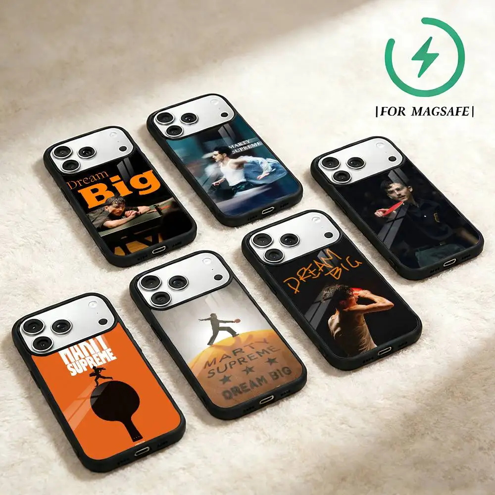 

Moive M-Marty Supre-meS Phone Case For iPhone 17,16,15,14,13,12,Plus,Pro,Max for Magsafe Magnetic Wireless Charging