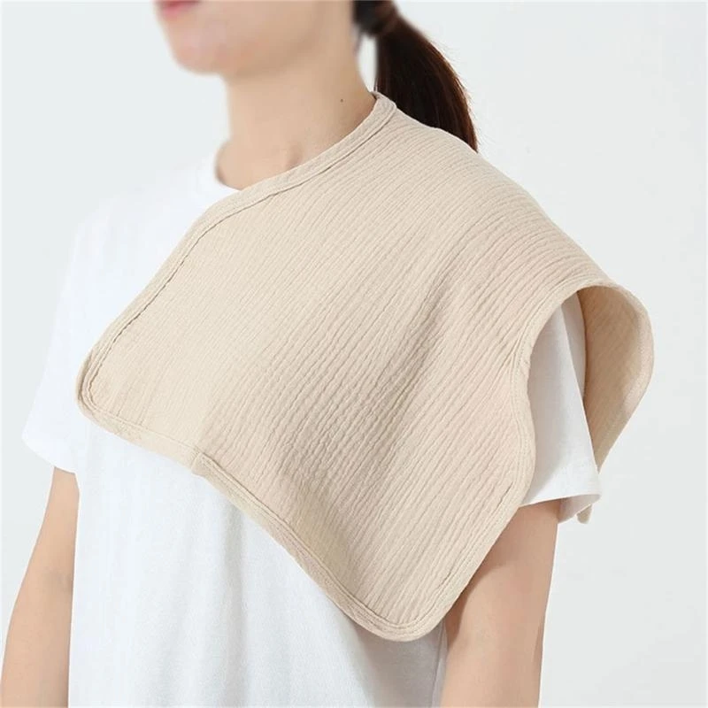 J15U 침을 흘리는 아기 턱받이 신생아 거즈 면화 간호 턱받이 부드러운 트림 천 베개 커버 높은 흡수성 유아 트림 천