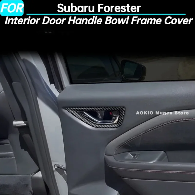 

Внутренняя дверная ручка автомобиля, накладка на рамку для Subaru Forester, аксессуары для интерьера 2025