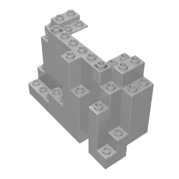 Small Particle Building Blocks Domestic Assembled 16×10×3 Hull Brick Parts Wholesale 90270 Compatible with Lego 64645
