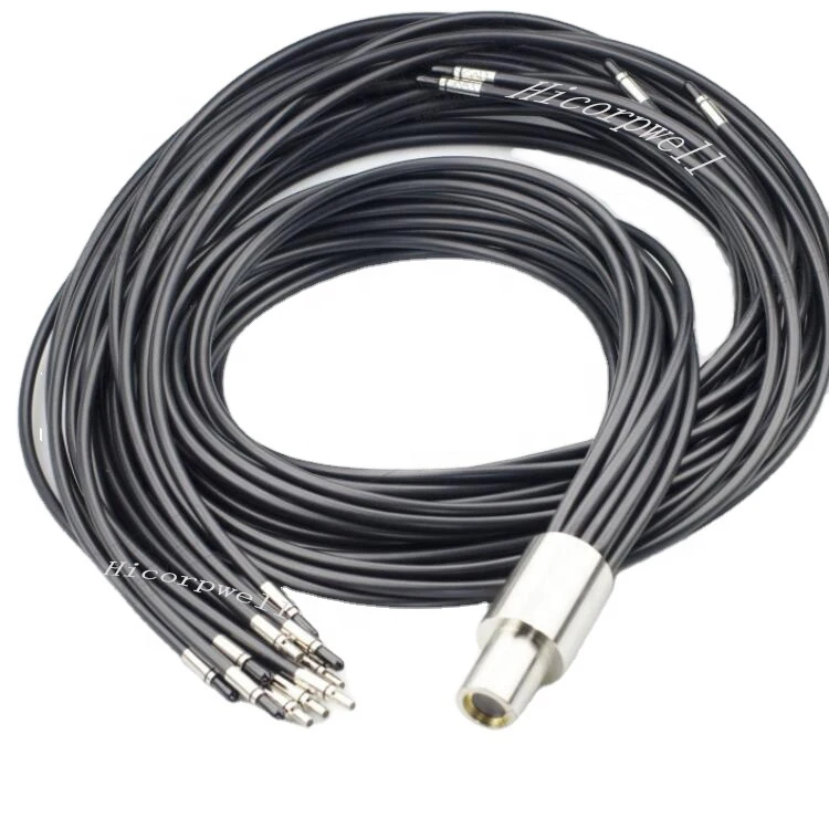 Better Transmission Performance Individual Fibers Core 50um/ 70um  1mm 2mm 3mm 4mm Optical glass fiber bundles