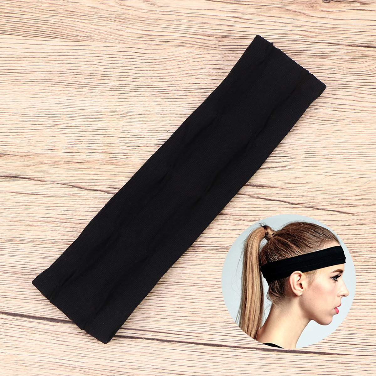

Sports Headbands Elastic Hairband for Yoga Running Non Slip Sweat Absorbing Bandana Head Bands Fashion Bright Soft