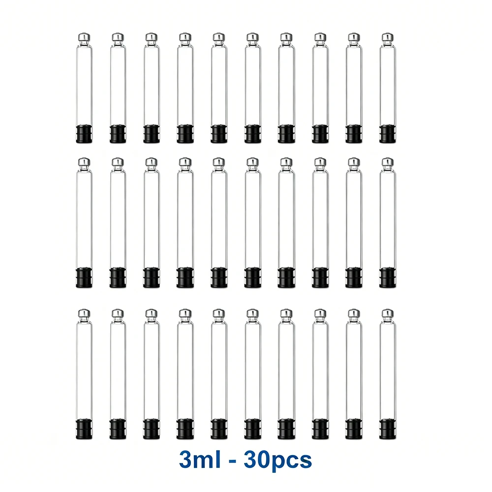 10-50 Stuks 3ML Insuline Cartridges 300IU Gesteriliseerde Wegwerp Glazen Flacon voor Diabetes Injectiepen voor Peptide Pen Injectie