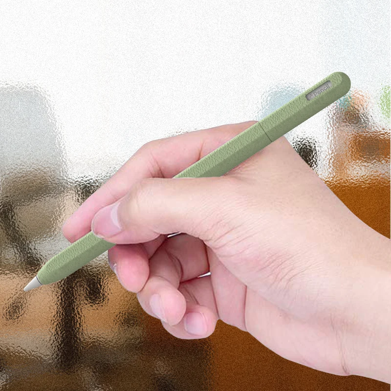 Piórnik do Apple Pencil Pro i Pencil 2. generacji Tablet Stylus Pokrowiec ochronny z miękkiego silikonu, odporny na wstrząsy