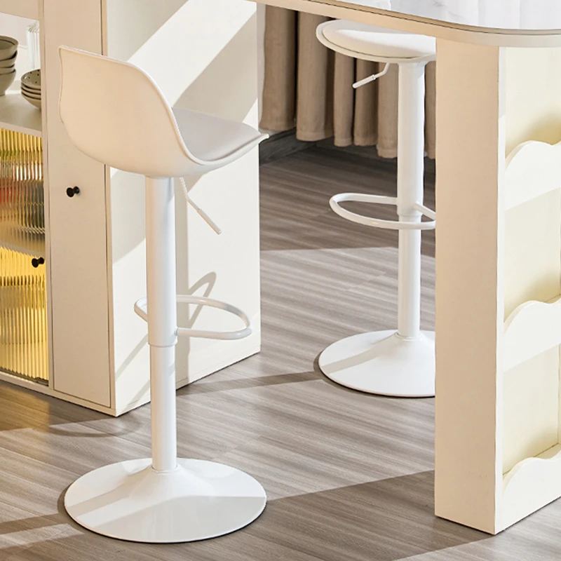 Counter White Bar Stool Kitchen Luxury Home Modern High Chair Nordic Designer Bancos Para Barra Furniture Decoration