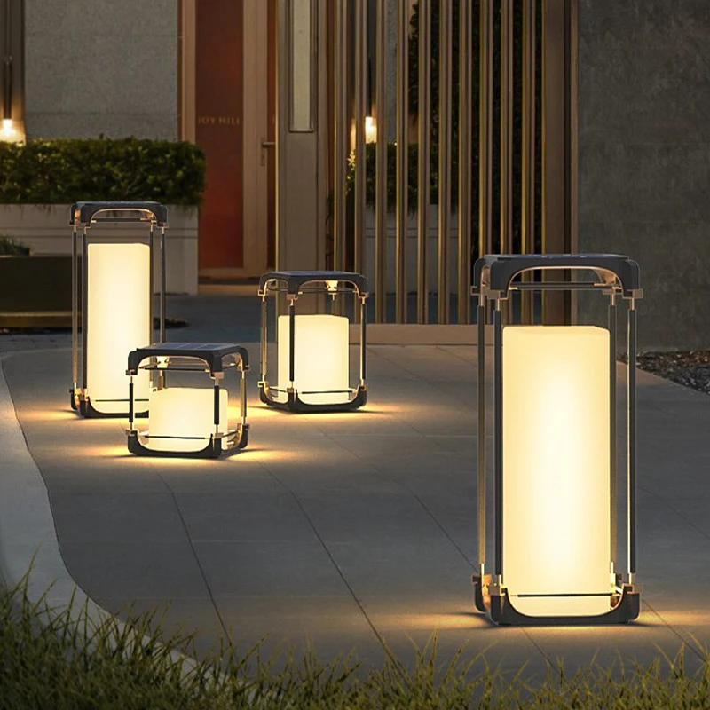 Outdoor Garden solar Decorative lawn Landscape floor waterproof  IP65 Light Led villa courtyard  Lamp