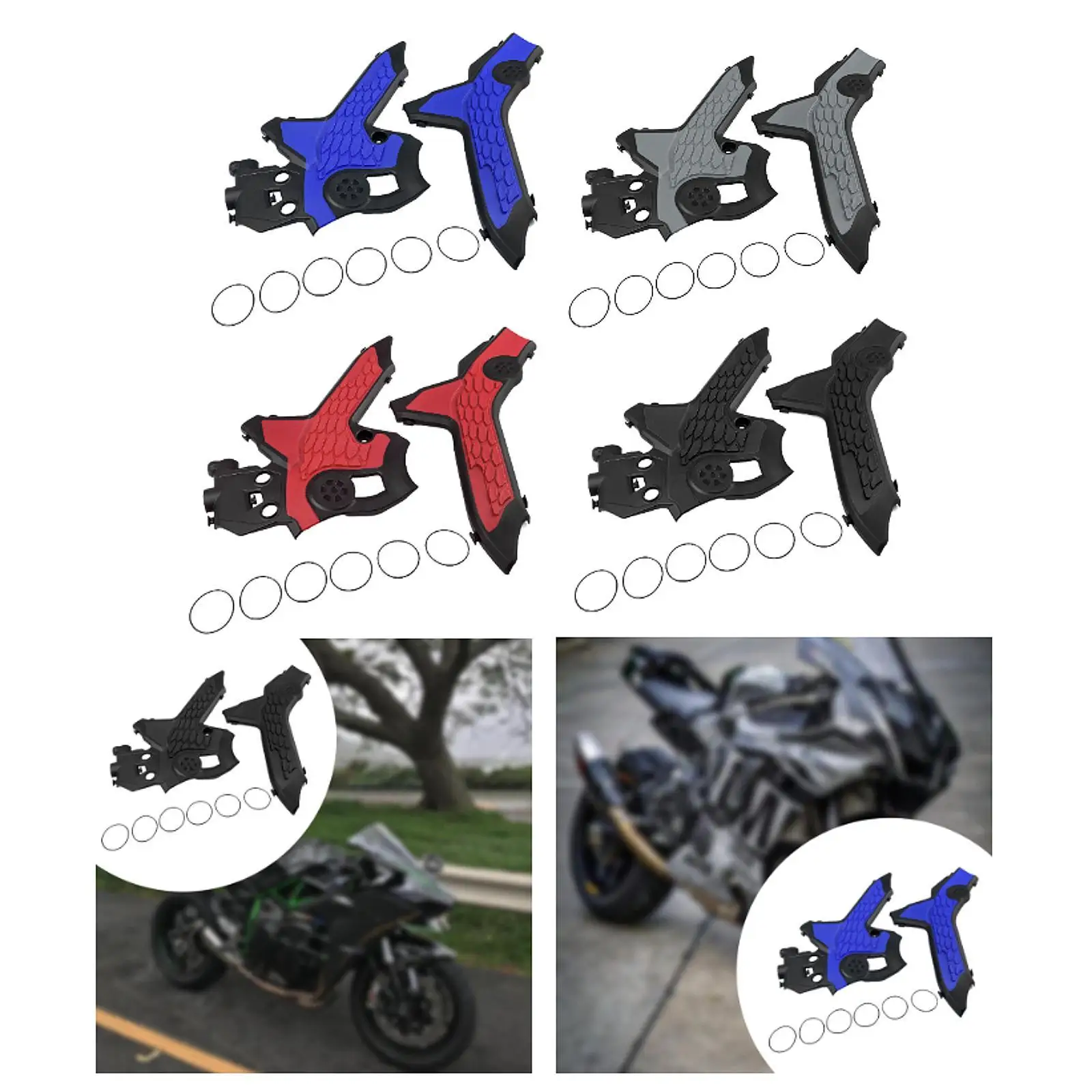 Protective Cover Panel Premium Motorcycle Frame Guard for Honda Crf300L
