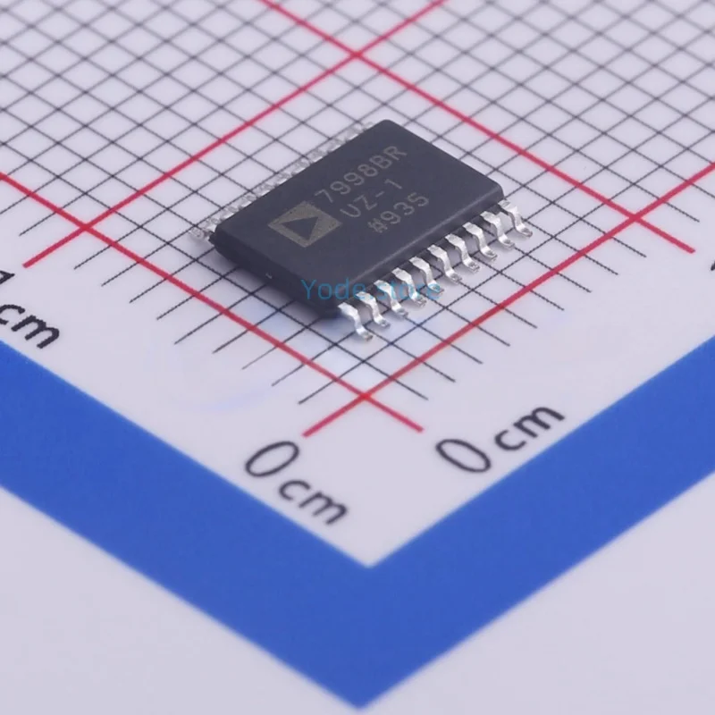 8-Channel 10- and 12-Bit ADCs with I2 AD7998BRUZ-1 CCompatible Interface in 20-Lead TSSOP