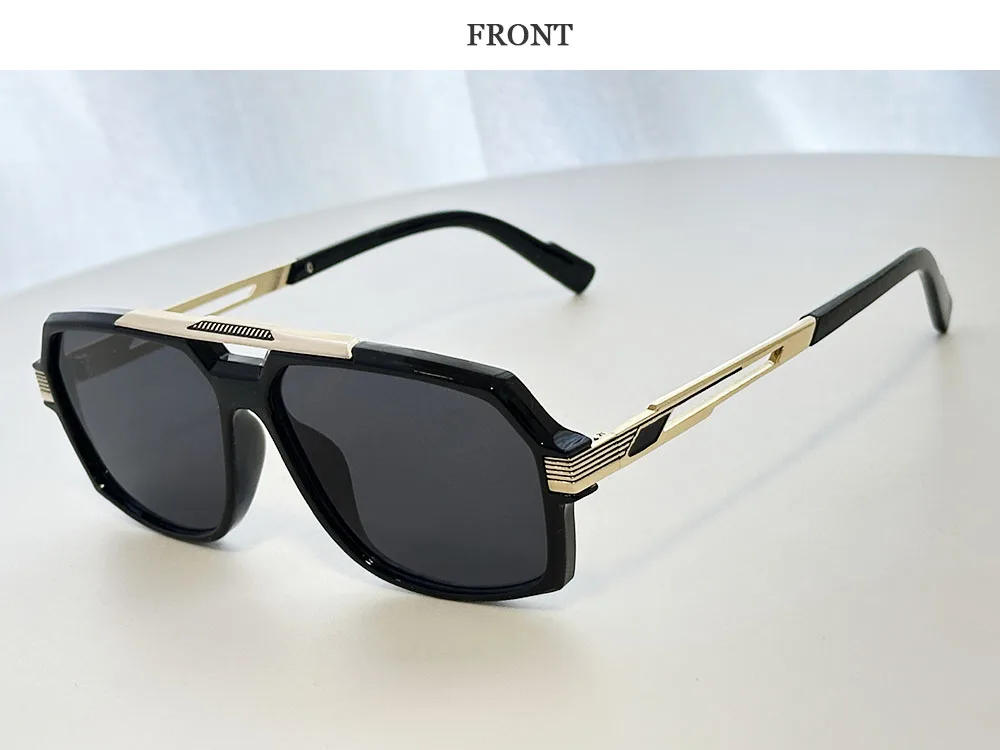 2026 Luxus Sonnenbrille Frauen Vintage Quadrat Sonnenbrille Männer Dropshipping Mode Gläser Gafas De Sol Hombre Lunette Soleil Femme – Detail 17