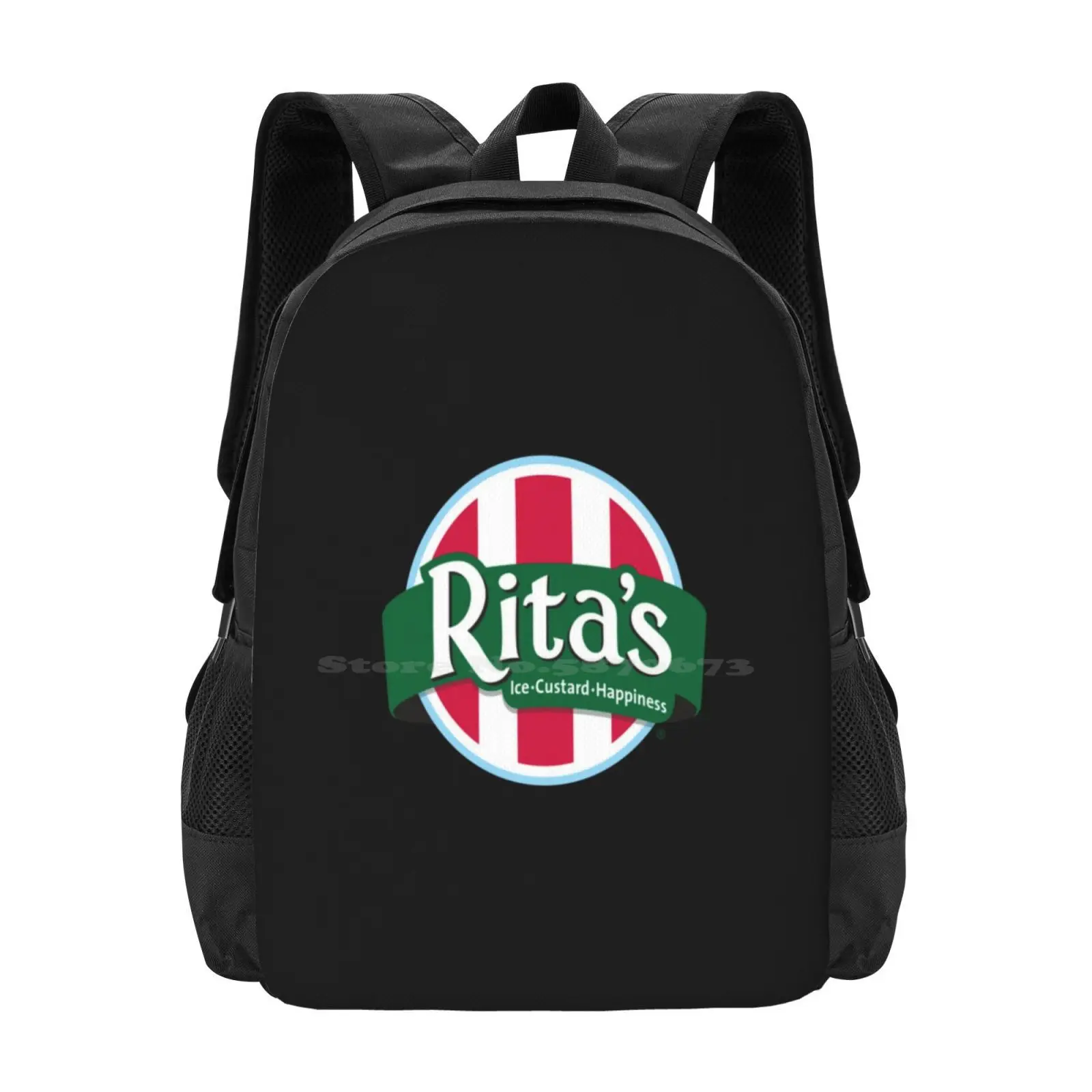 Untitled School Bag Big Capacity Backpack Laptop Pops Homemade Italian Ice Ritas Italian Ice And Custard Ritas Italian Ice