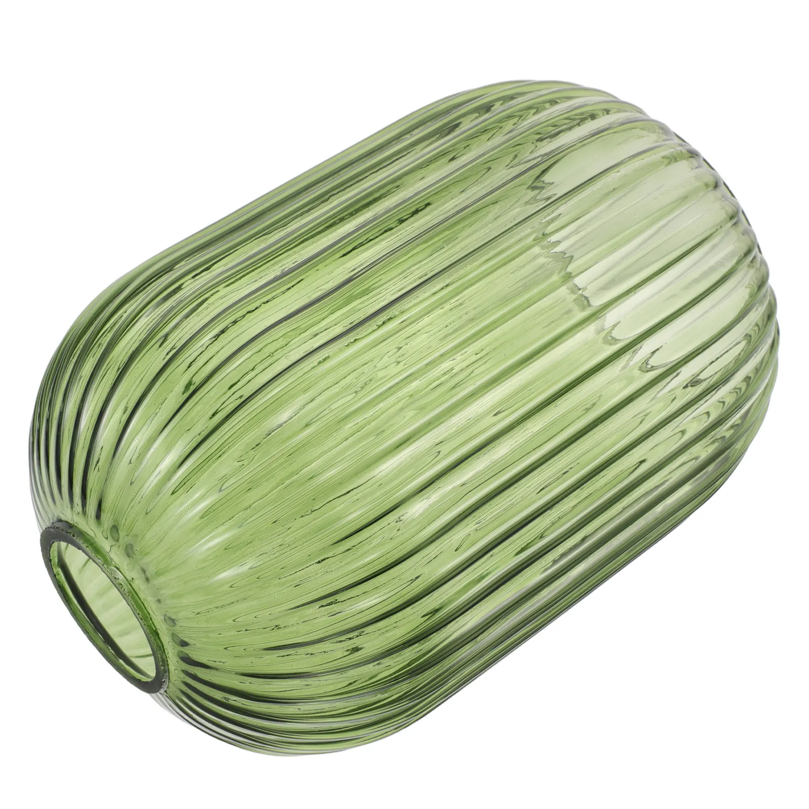 

Glass Light Shade White Striped Cylinder Globe 140x200mm Pendant Lamp Shade Wall Sconce Lamp Cover Replacement Decorative