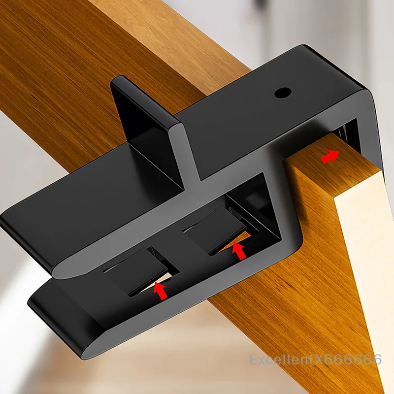 1PC Woodworking Carpentry Fixed Clamp Tool Wardrobe Board Closing Clip Jigsaw Wood Marking Fixture - Woodworking Jigs