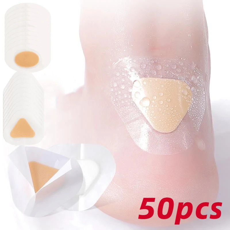 Autocollants en Gel de Silicone pour Chaussures, Patch Liner pour Talons Hauts, Soins des Pieds, Tampons Hydrocolloïdes Adhésifs, Heart, 10 à 50 Pièces