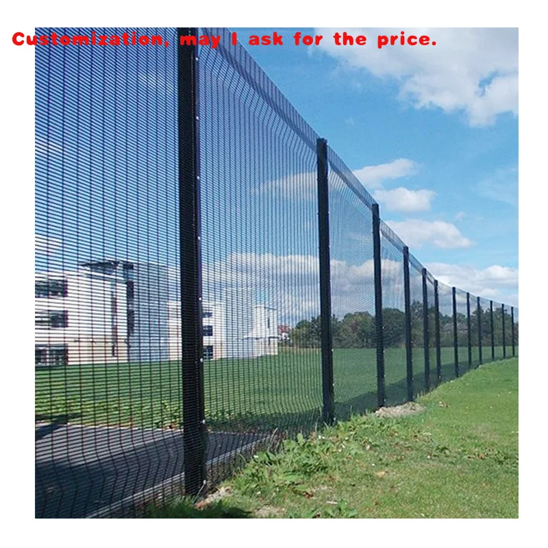 

custom.Powder Coated Vu High Security Fence 358 Fence Prison View Anti Climb Fence