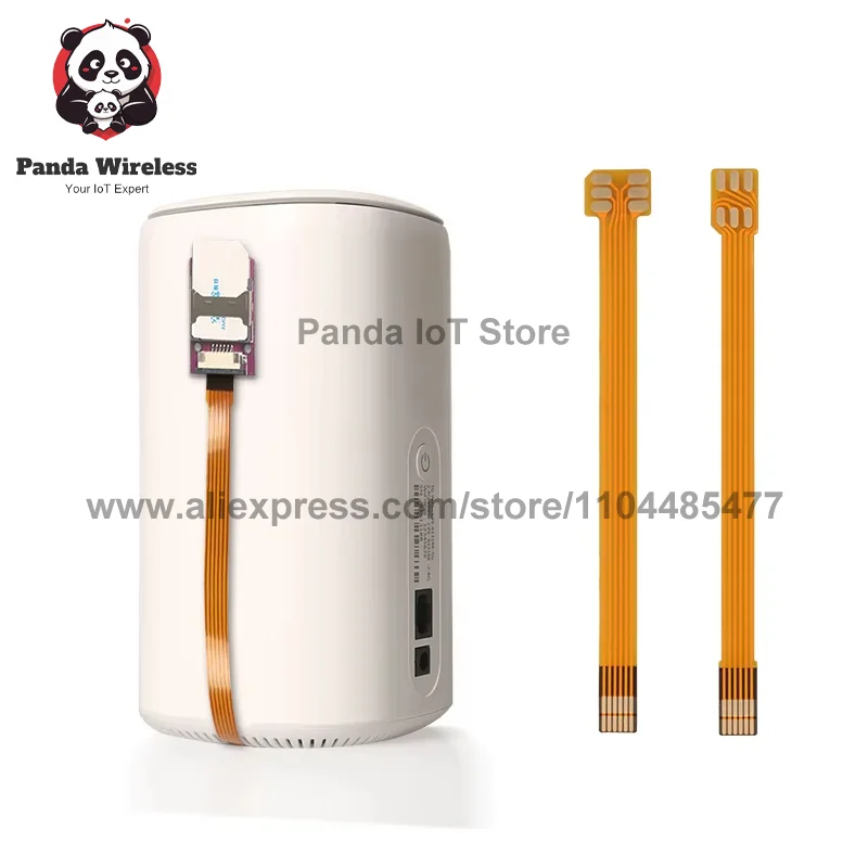 2Pcs SIM Card Extension Converter Cable FPC Extender for Phones Routers Adapter for 3FF Micro 2FF Standard 4FF Nano SIM Cards