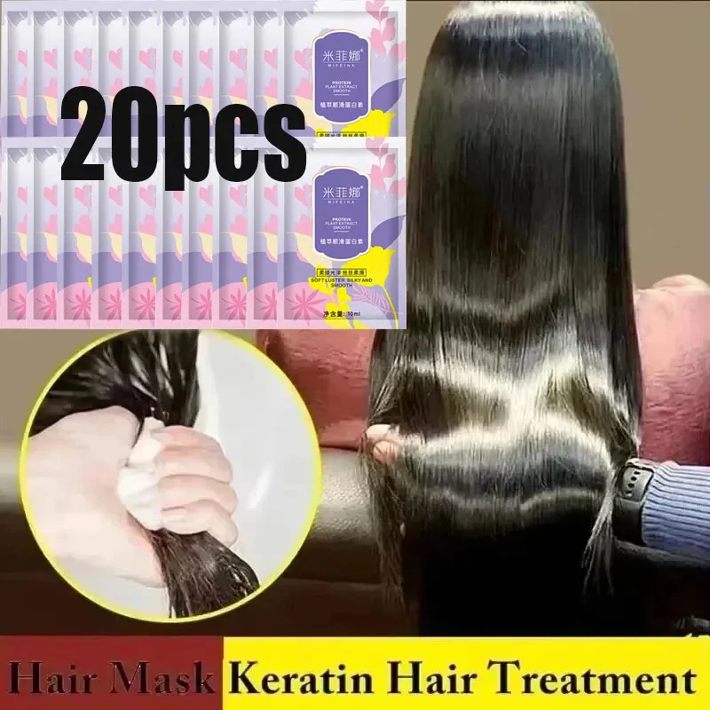 3/5/10 قطعة إصلاح الجافة التالفة جعد زيت الأركان المهنية علاج الشعر أقنعة العمل تنعيم لامعة العناية بالشعر