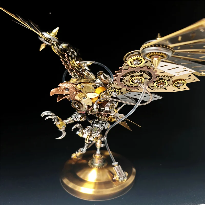 High end metal assembled toys, domineering eagle gifts, high-quality DIY models