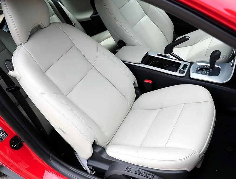 For Volvo C30 2006 2007 2008 2009 2010 2011 2012 2013 PU Leather Custom Car Seat Covers 5 Seats Full Set Accessories