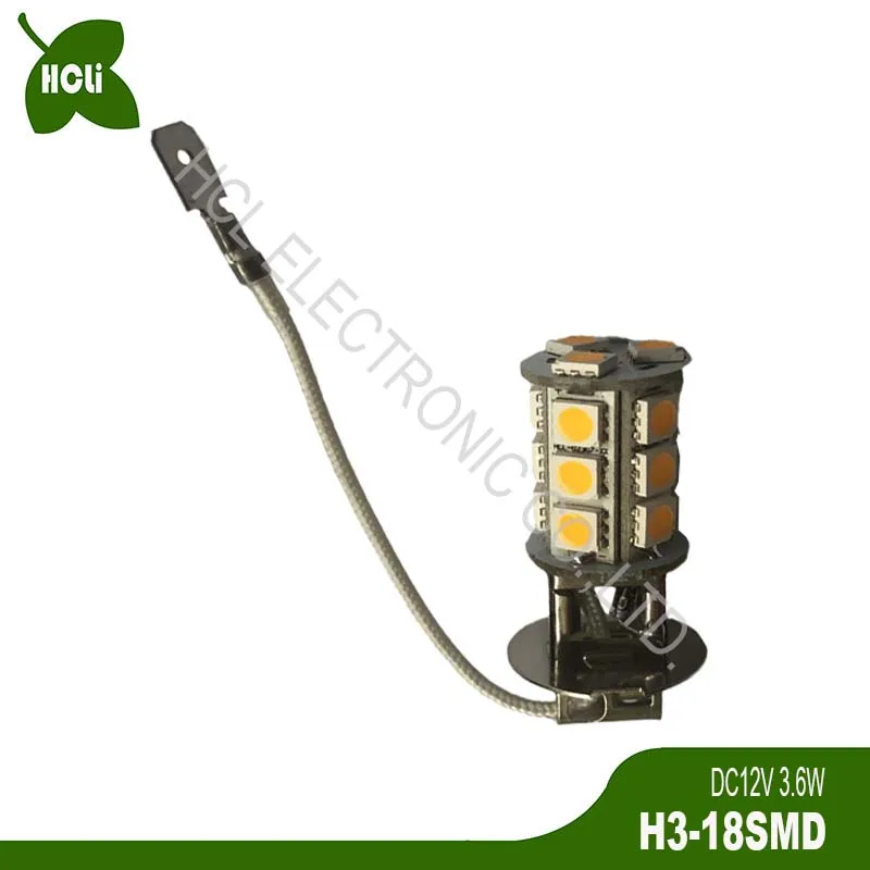 Hot sale 12V 24V H1 H3 H4 H7 Led Bulbs Auto Front Fog Lamp DRL Car Headlight Decorative Light Low Beam Lights free shpping 10pcs