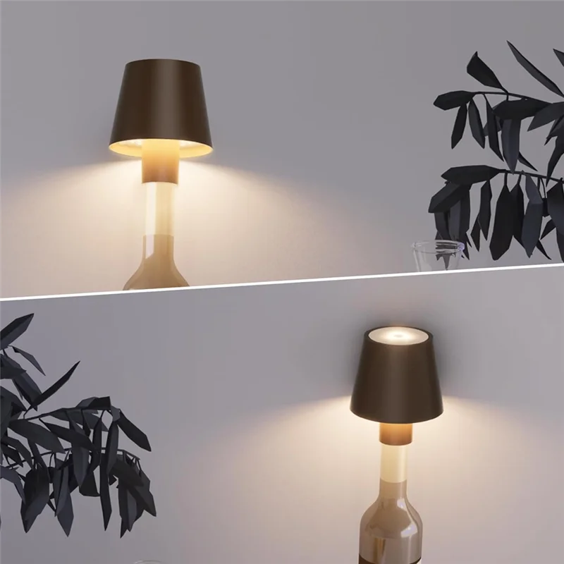 LED Bottle Light 3 Color Dimmable LED Wine Bottle Light Touch Control Personalized Bottle Light For Bar Party-AB52