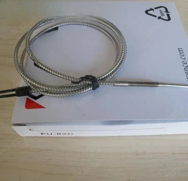 FU-82C fiber optic sensor with reflective bending radius   rugged stainless steel housing Original FU-85Z