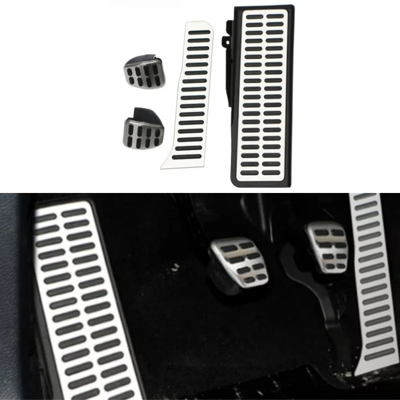 

Stainless Steel Car Pedals Accelerator Gas Brake Clutch Rest Pedal Cover for VW Golft 5 6 Tiguan Touran for Skoda Octavia A5 LHD